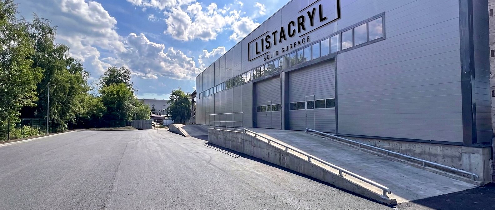 Завод LISTACRYL — производство композита ADC, г. Кириши